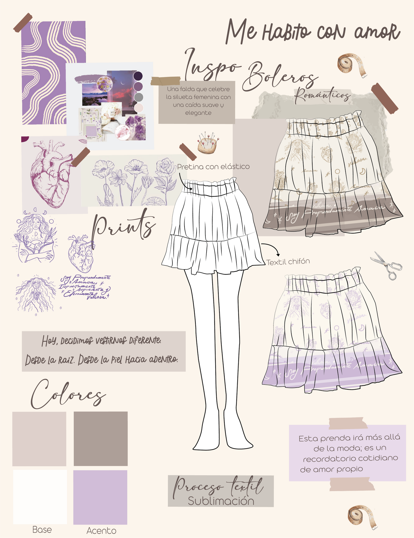 FALDA CHIFFON
