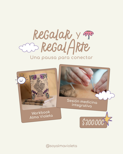 Regalar  y RegalArte y Llénate de magia y regala magia.