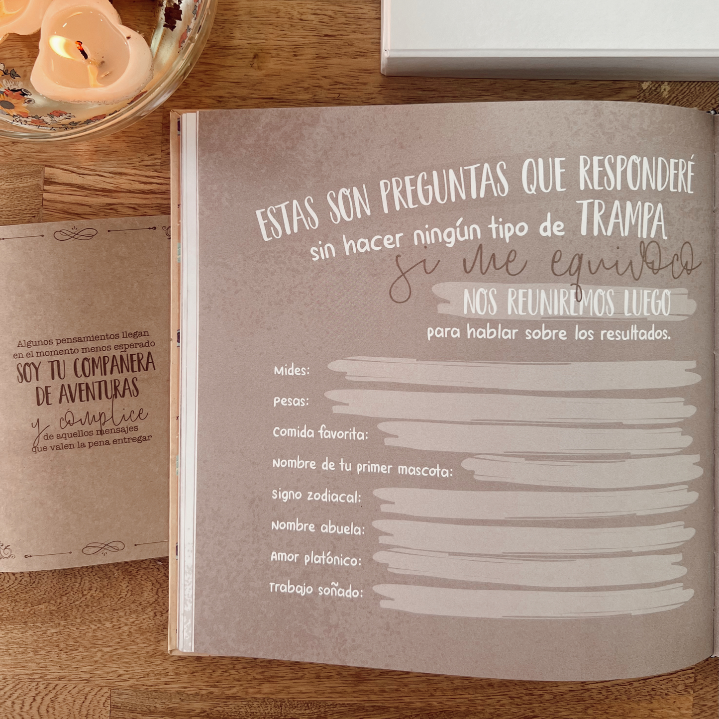 Un libro sobre ti ✨ tercera edición