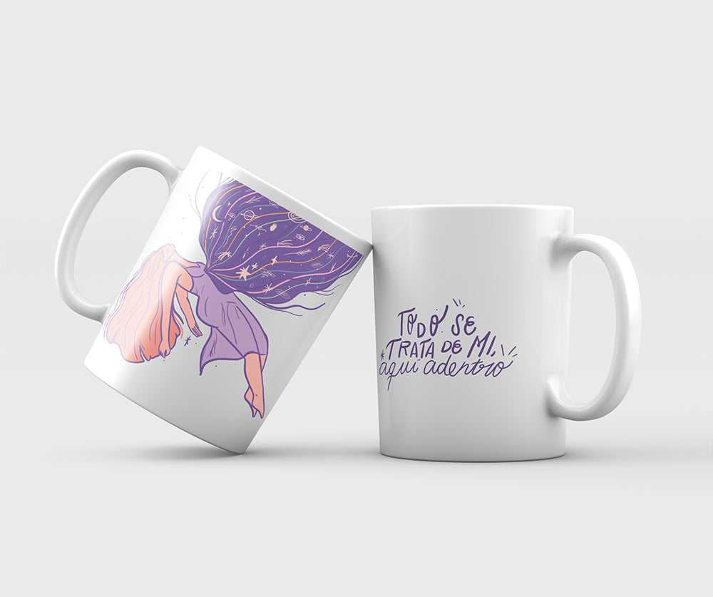 Mug cerámica mantras para florecer!