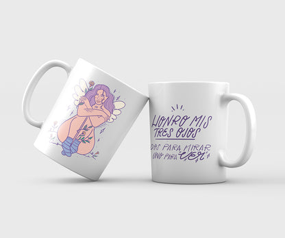 Mug cerámica mantras para florecer!