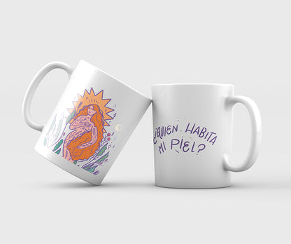 Mug cerámica mantras para florecer!