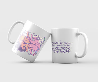 Mug cerámica mantras para florecer!