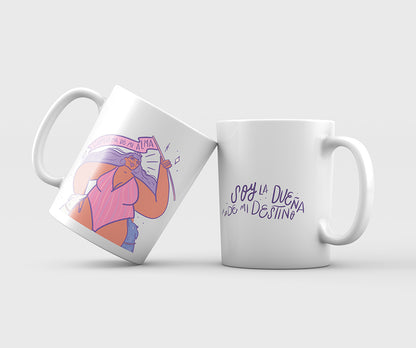 Mug cerámica mantras para florecer!