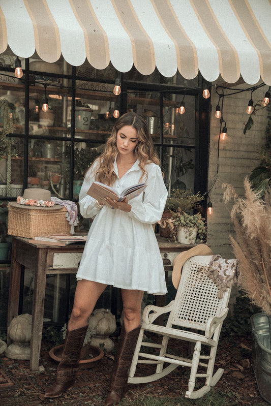 VESTIDO BLANCO